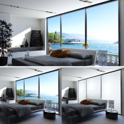 Smart glas film