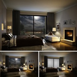 Smart glas film