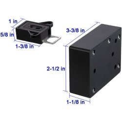 GS-CTS09 Skjult smart skabs- og skuffels (Smartphone app)