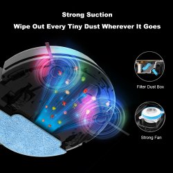 Liectroux, robotstvsuger L200 (Wifi)