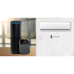 Dr og vinduesstyring af AC med forsinkelse og fjernstyring