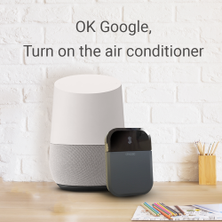 Dr og vinduesstyring af AC med forsinkelse og fjernstyring