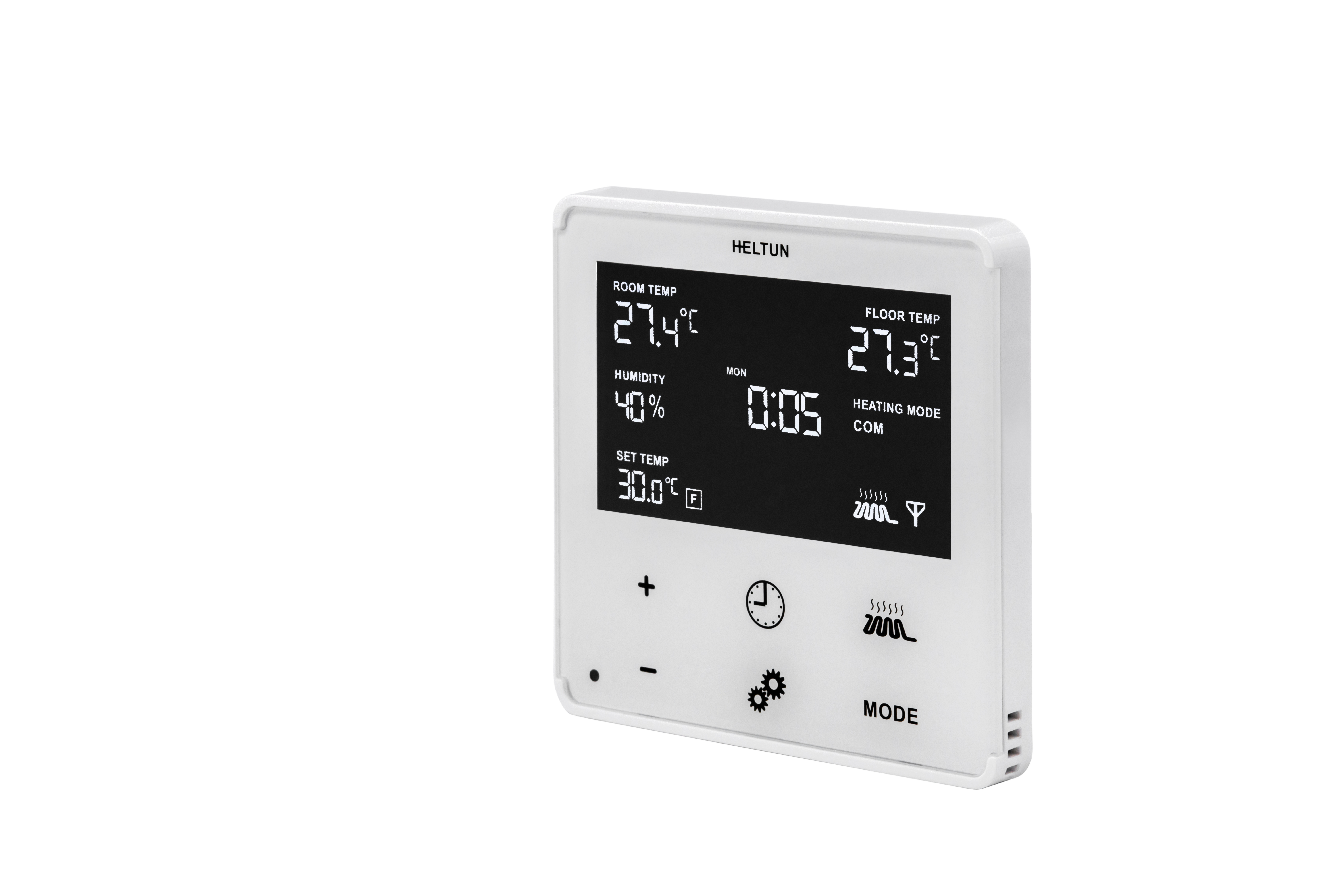 Heltun HE-HT01 - Thermostat Z-Wave Plus V2 pour radiateurs et chauffage au sol  électrique 