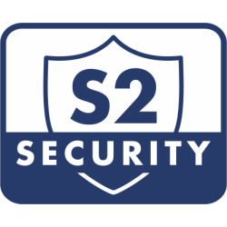 HE-TPS02-SK Touch Panel Switch, Z-Wave Plus v2 700-serien, 2 knapper, 2x indgange, 2x 5A udgange