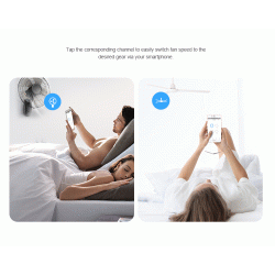 SONOFF 4CHPROR3 4-vejs Wi-Fi Smart Switch med RF kontrol