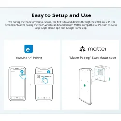 SONOFF MINIR4M Extreme Wi-Fi Smart Switch (Matter-aktiveret)