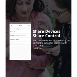 SONOFF iFan04-H Wi-Fi Ceiling Fan And Light Controller