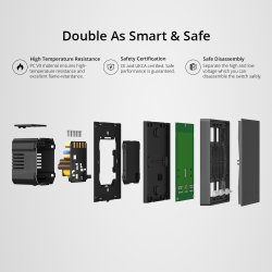 Smart lyskontakt SONOFF SwitchMan M5-3C-86