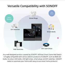 SONOFF NSPanel Smart Scene Wall Switch (86/EU Type)