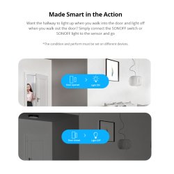 SONOFF DW2-Wi-Fi - Trdls dr-/vinduessensor