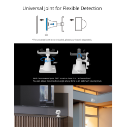 SONOFF PIR3-RF - 433MHZ RF PIR bevgelsessensor