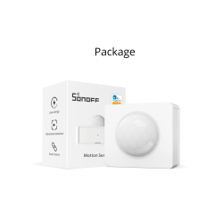SONOFF PIR3-RF - 433MHZ RF PIR bevgelsessensor