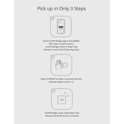 SONOFF PIR3-RF - 433MHZ RF PIR bevgelsessensor