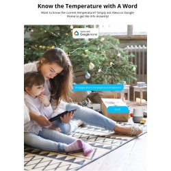 SONOFF SNZB-02P Zigbee temperatur- og fugtighedssensor