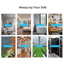 SONOFF SNZB-02P Zigbee temperatur- og fugtighedssensor