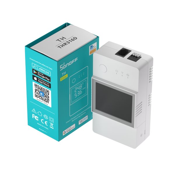 SONOFF TH Elite Smart Temperature and Humidity Monitoring Switch THR320D