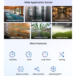 SONOFF TH Elite Smart Temperature and Humidity Monitoring Switch THR320D