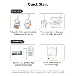 BBQ Meat Thermometer Probe Sensor | MPS01 (2 Packs)