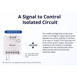 SONOFF MINI Dry Wi-Fi Smart Switch | MINI-D