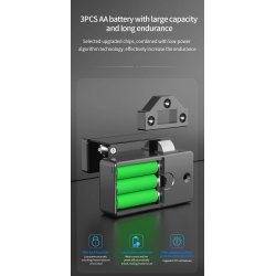 Skabsls med fingeraftrykslser GS-CTS11